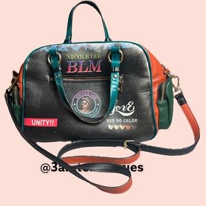 Nicole Lee BLM Love Has No Color 14 inch Handbag